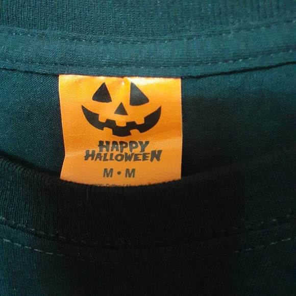 I'm Here For The Boos Glow In The Dark Ghost Halloween Shirt Medium - Picture 4 of 4